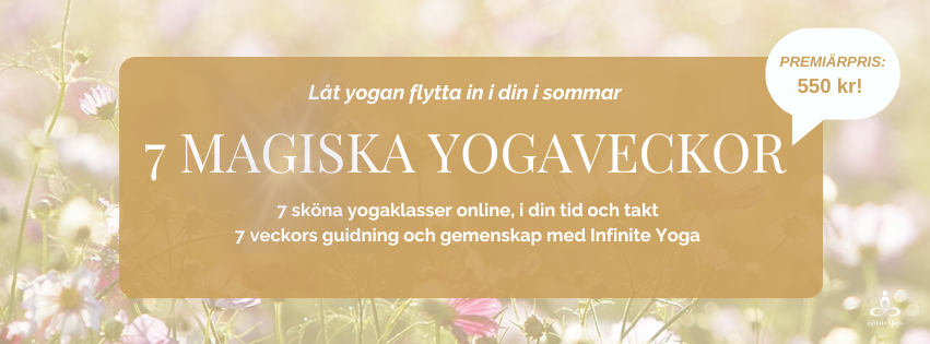 Följ med på 7 veckor av skön yoga online i sommar