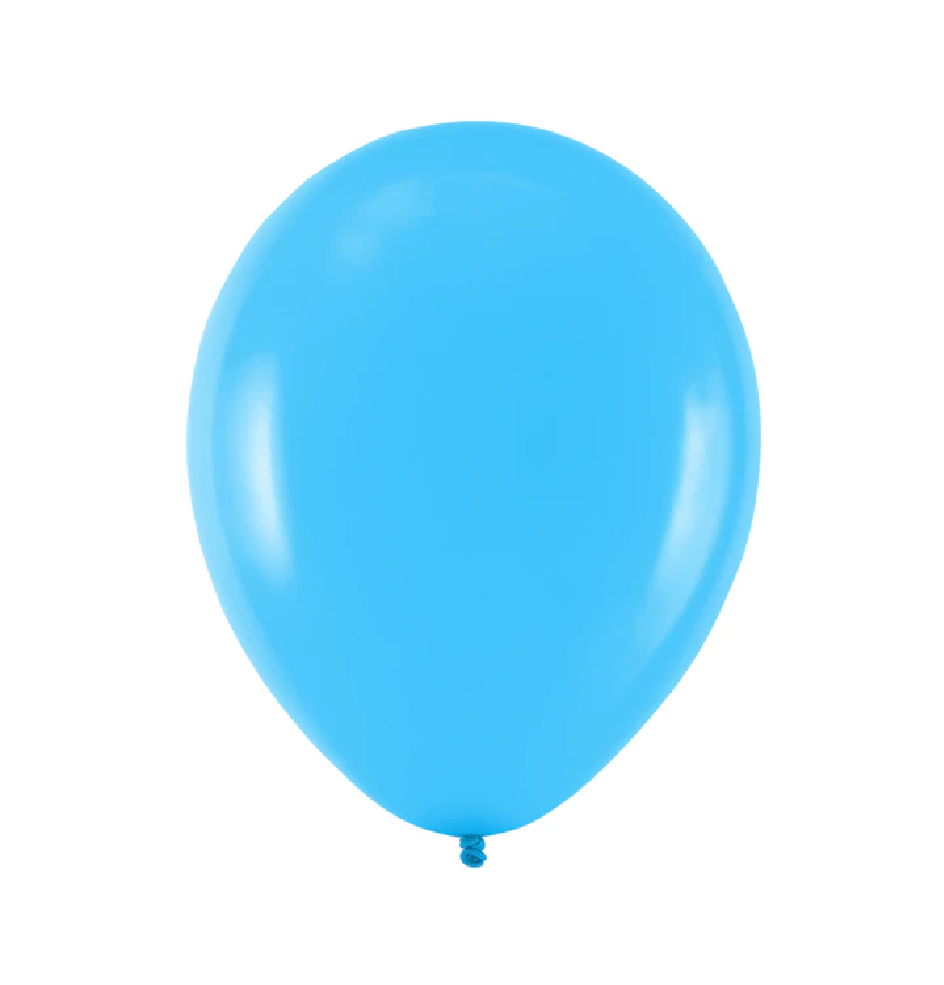 Mėlynas balionas 15cm