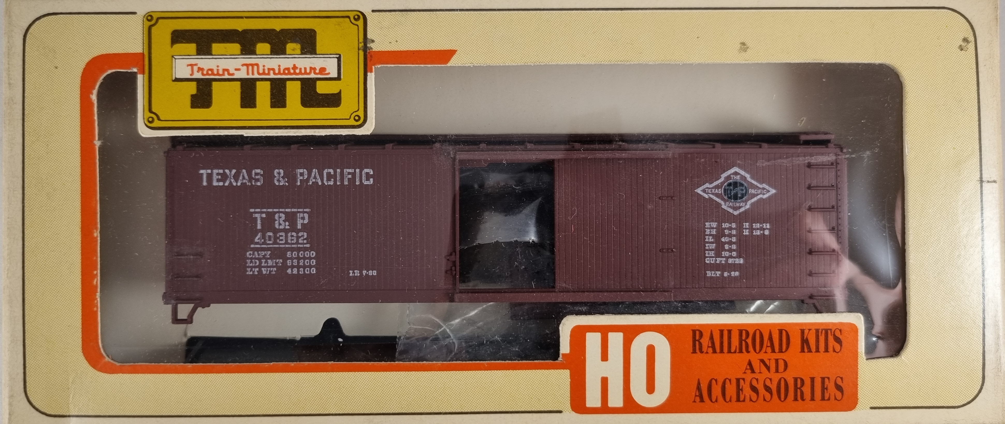 Train Miniature 2702, Boxcar, skala H0