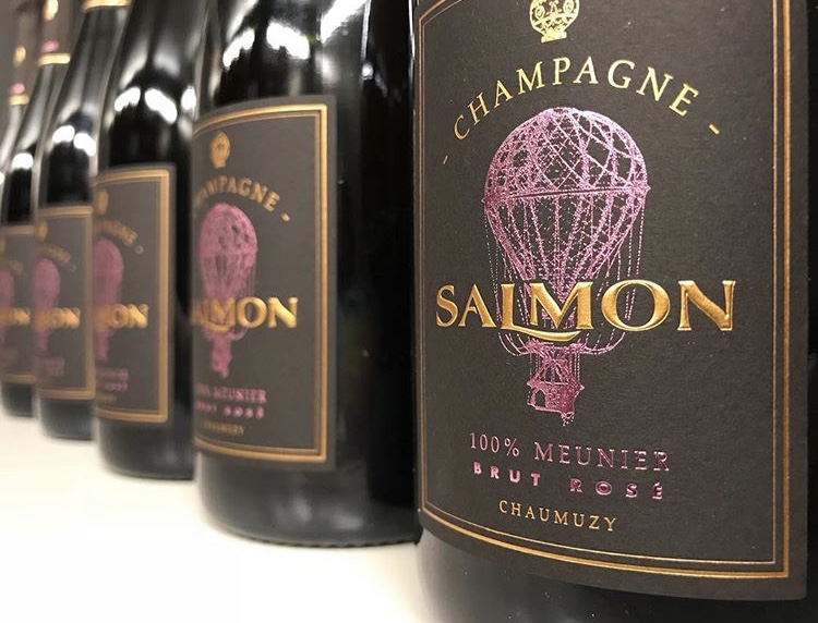 Champagne Salmon 100% Meunier Rosé