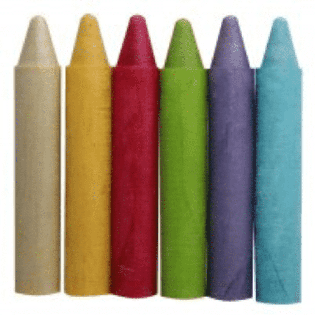 Encaustic Painting - Vaxstick "Pärlemor" Mixade färger 6-pack