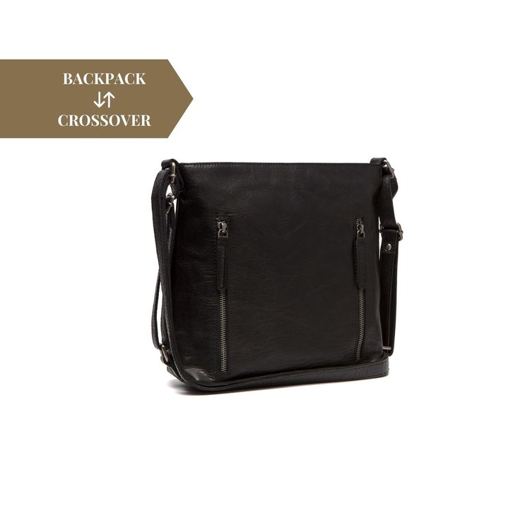Backpack/Shoulder bag "Naples" black