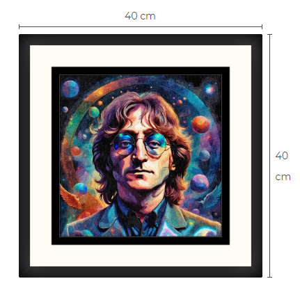 John Lennon konsttavla Limited Edition 1 av 10 gjorda