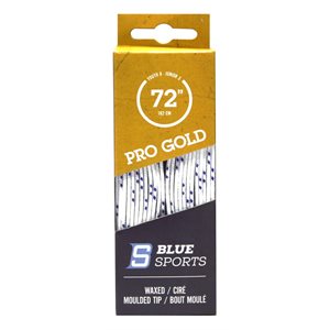 Blue Sports Pro Gold Heavy waxed skridskosnören